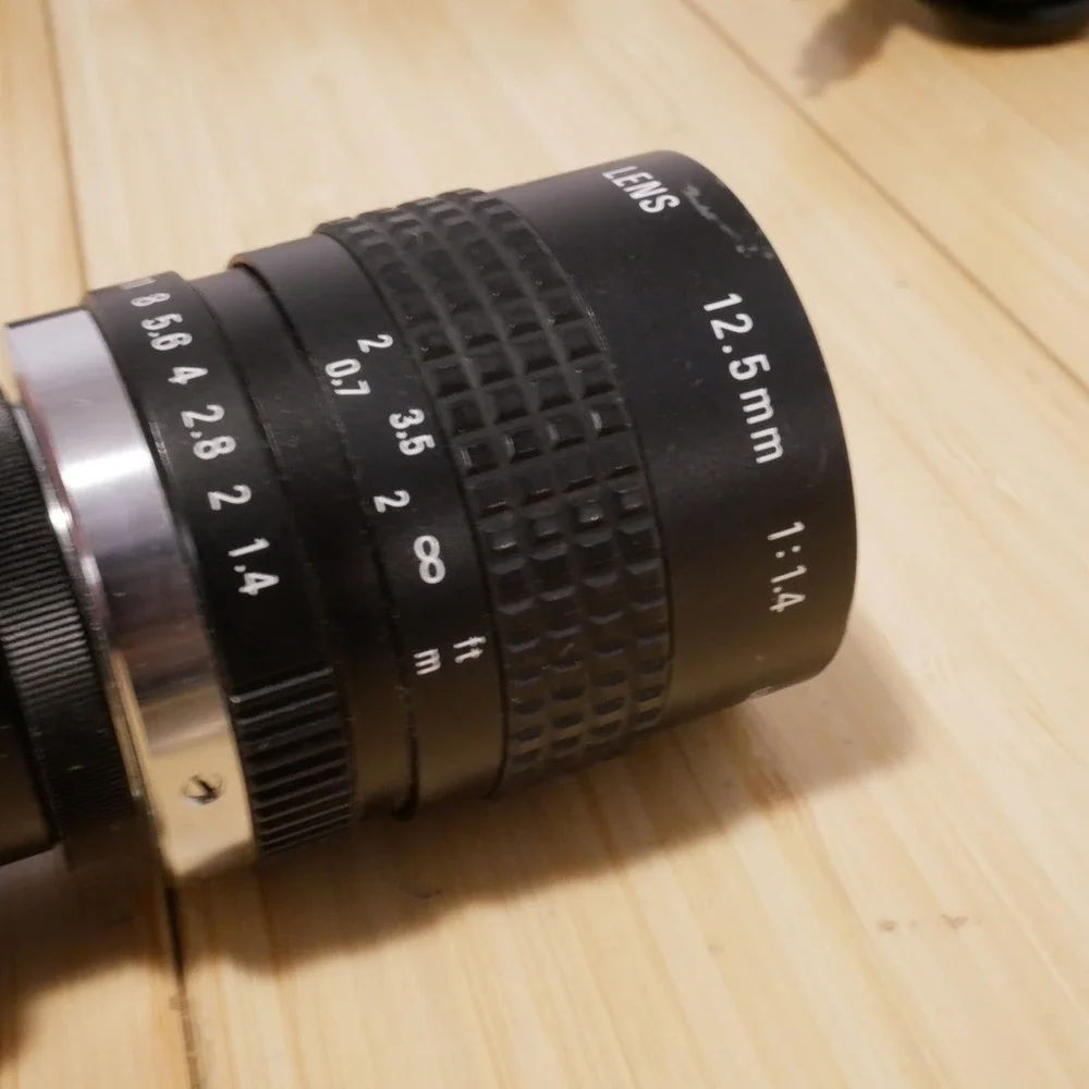 Watec WAT-902A Camera & Cosmicar 1.25mm 1:14 Lens, Tested - See Notes